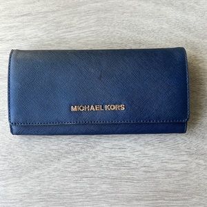 Michael Kors Wallet | Navy Blue